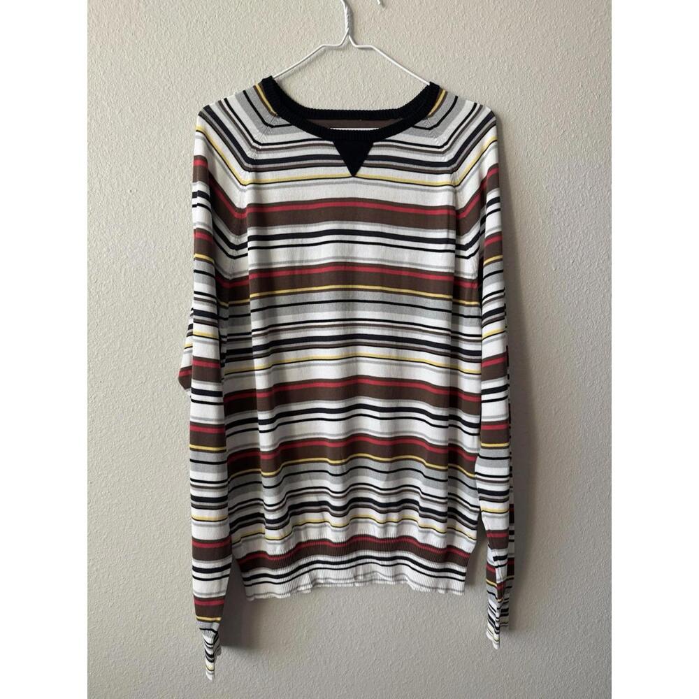 Sasch Men's XXL White lined Sweater